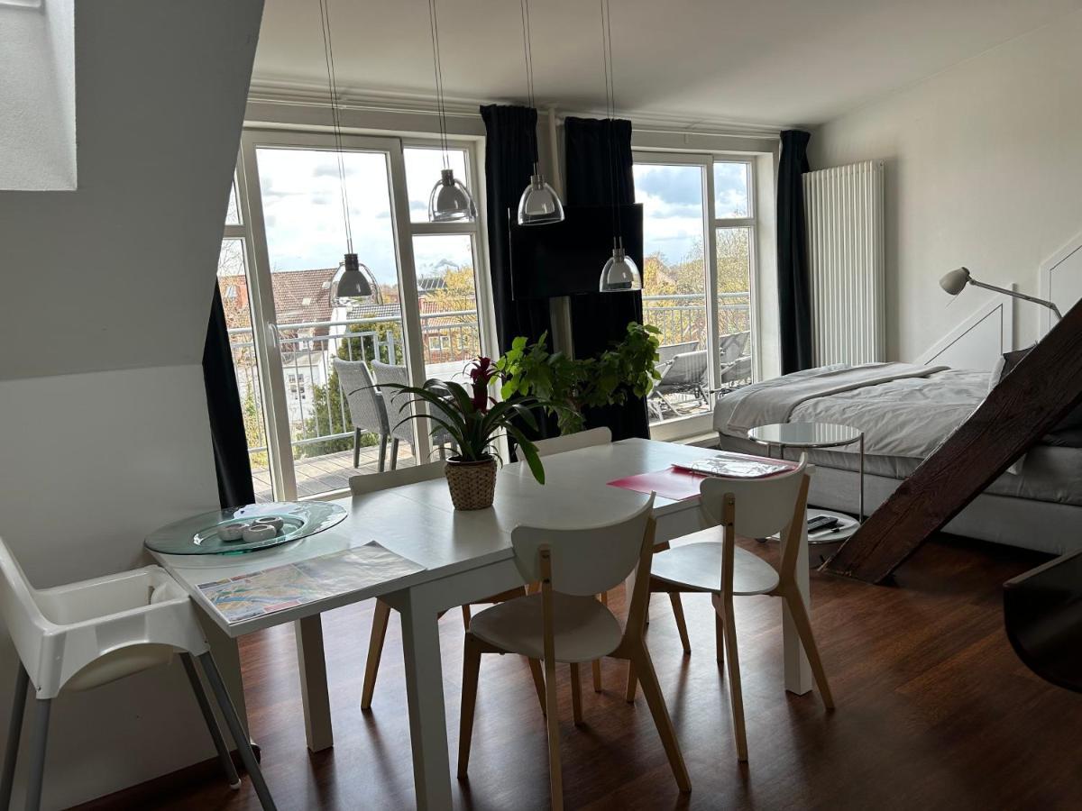 Dachstudio Im Geteviertel - Citynah Bremen Luaran gambar