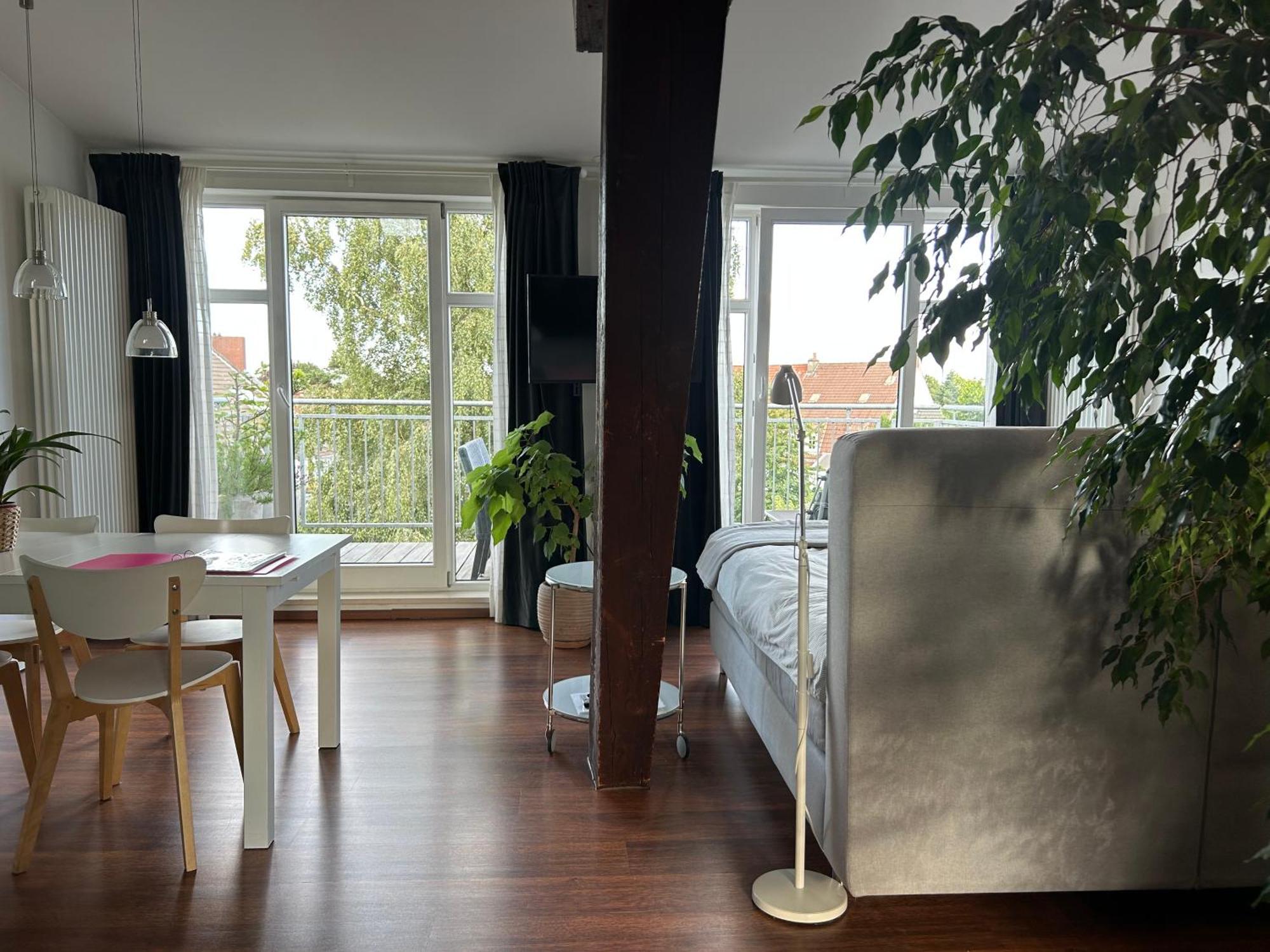 Dachstudio Im Geteviertel - Citynah Bremen Luaran gambar